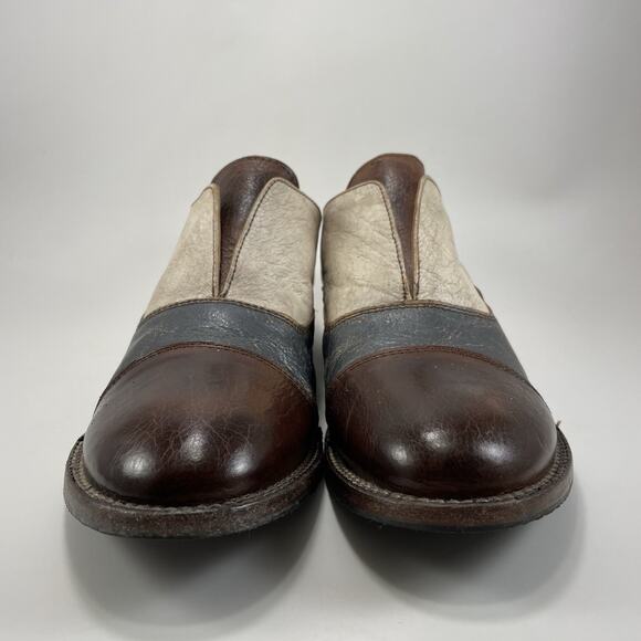 Bed Stu Cobbler Series Cap Toe Oxford Shoes Mens Size 11 Multi Color Slip On main image 5